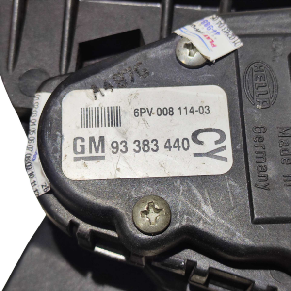 PEDAL ACELERADOR 93383440 GM ZAFIRA 2006 2007 2008 A 2011 - Imagem 4