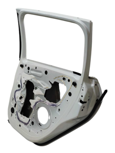 Porta Traseira Direita Citroen C4 2008 2009 a 2013 Branca - Imagem 6