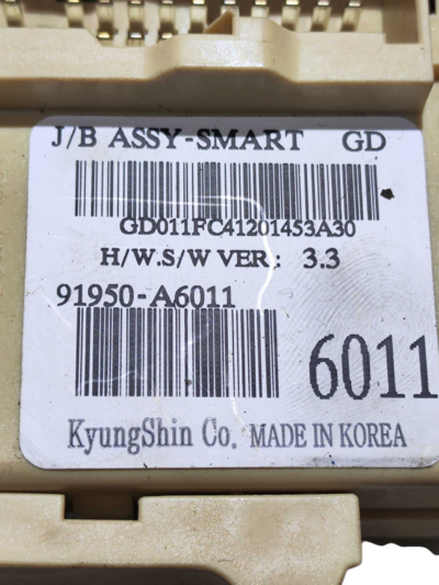 MÓDULO CAIXA FUSÍVEL 91950A6011 HYUNDAI I30 1.8 2013 A 2016 - Imagem 5