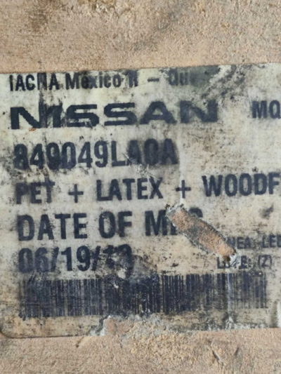 FORRO ESTEPE PORTA MALAS 849049LA0A NISSAN MARCH 2012 A 2016 - Imagem 7