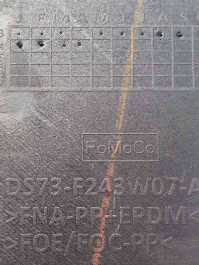 MOLDURA INFERIOR COLUNA ESQUERDA FORD FUSION 2.0 2014 A 2019 - Imagem 7
